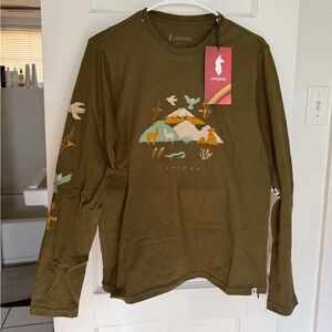 Cotopaxi Women’s Forest Green Winter Solstice Long Sleeve (Sz S) NWT